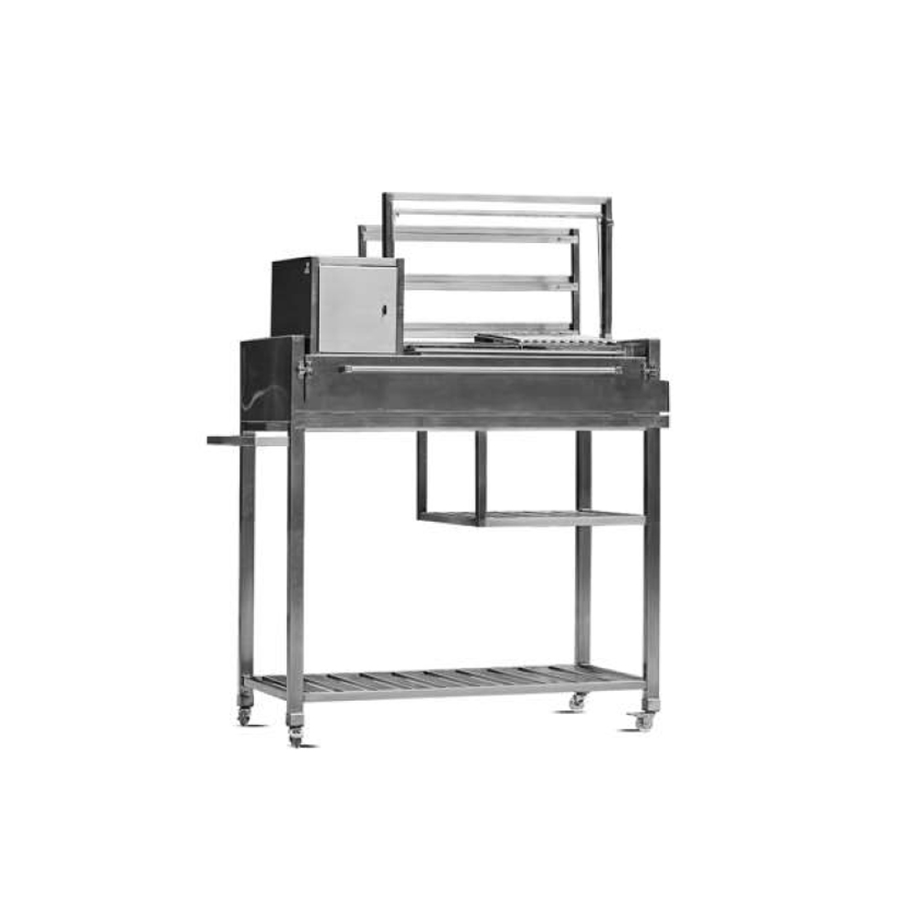 Parrilheira Firebox Lateral 90x55 Jx Meta...
