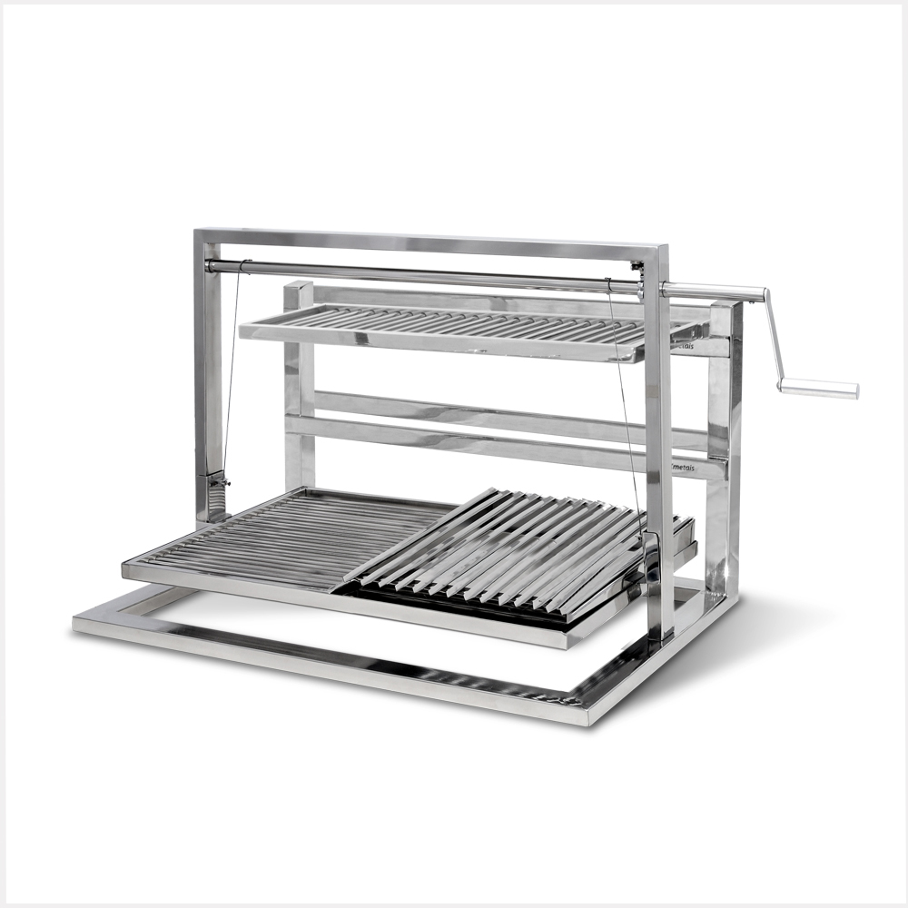 Grill Elevatório Gourmet Slim 60x50 Jx M ...